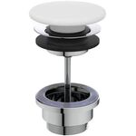 IDS Push-Open-Ventil weiß IDEAL STANDARD