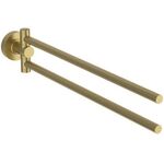 IDS Handtuchstange IOM doppelt, 68x403x48mm brushed gold IDEAL STANDARD