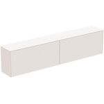 IDS Waschtischplatte CONCA ohne Ausschnitt, 2387x373mm weiß matt IDEAL STANDARD