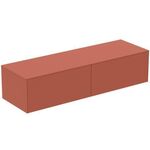 IDS Schubladenfront CONCA links für WTU, 780x356mm Sunset matt IDEAL STANDARD