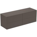 IDS Schubladenfront CONCA u re für WTU 780x267mm anthrazit matt IDEAL STANDARD