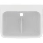 IDS Hygiene-Waschtisch CONTOUR 21 Plus m Finne o HL antibakteriell 600mm weiß IDEAL STANDARD