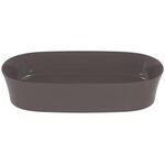 IDS Aufsatzschale IPALYSS o ÜL o HL 600x380x120mm schiefergrau IDEAL STANDARD