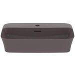 IDS Aufsatzschale IPALYSS m ÜL m HL 550x380x145mm schiefergrau IDEAL STANDARD