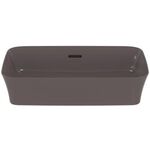 IDS Aufsatzschale IPALYSS m ÜL o HL 550x380x120mm schiefergrau IDEAL STANDARD