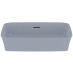 IDS Aufsatzschale IPALYSS m ÜL o HL 550x380x120mm puderblau IDEAL STANDARD