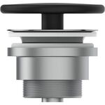 IDS Schaftventil n verschl. m Keramikplunger schwarz matt IDEAL STANDARD