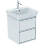 IDS Obere Schubladenfront CONNECT AIR f WTU 430mm Eiche grau Dekor / weiß matt IDEAL STANDARD