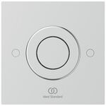 IDS Betätigungsplatte P3 SEPTA PRO pneumatische Auslösung ES gebürstet IDEAL STANDARD