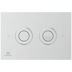 IDS Betätigungsplatte P1 SEPTA PRO pneumatische Auslösung ES gebürstet IDEAL STANDARD