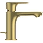 IDS Waschtischarmatur CONNECT AIR Slim BlueStart brushed gold IDEAL STANDARD