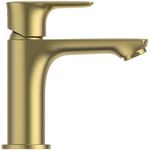 IDS Waschtischarmatur CONNECT AIR Slim ohne Ablaufgarnitur brushed gold IDEAL STANDARD