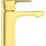 IDS Waschtischarmatur CONNECT AIR ohne Ablaufarmatur brushed gold IDEAL STANDARD