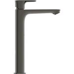 IDS Waschtischarmatur CONNECT AIR verl. So o Ablaufgarnitur magnetic grey IDEAL STANDARD