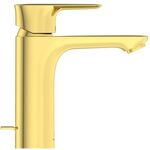 IDS Waschtischarmatur CONNECT AIR gründe brushed gold IDEAL STANDARD