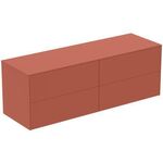 IDS Schubladenfront CONCA u links für WTU 780x267mm Sunset matt IDEAL STANDARD