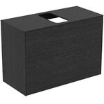 IDS Waschtischplatte CONCA o Auss 802x373mm a Nr2019 Eiche geflammt IDEAL STANDARD