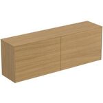 IDS Waschtischplatte TV733 CONCA o Ausschnitt, 1202x373mm Eiche hell IDEAL STANDARD