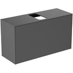 IDS Waschtischplatte CONCA o Auss 1002x373mm a Nr2019 ant matt IDEAL STANDARD