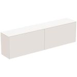 IDS Waschtischplatte TV741 CONCA o Ausschnitt, 1202x373mm weiß matt IDEAL STANDARD