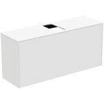 IDS Waschtischplatte CONCA mitt Auss 1202x373mm a Nr2019 weiß matt IDEAL STANDARD