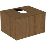 IDS Waschtischplatte CONCA mitt Auss 602x505mm a Nr2019 Waln. du IDEAL STANDARD