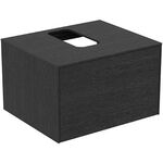 IDS Waschtischplatte CONCA o Auss 602x505mm a Nr2019 Eiche geflammt IDEAL STANDARD