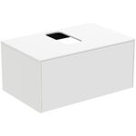 IDS Waschtischplatte CONCA mitt Auss 802x505mm a Nr2019 weiß matt IDEAL STANDARD