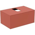 IDS Waschtischplatte CONCA mitt Auss 802x505mm a Nr2019 Sunset matt IDEAL STANDARD