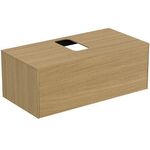 IDS Waschtischplatte CONCA o Auss 1002x505mm a Nr2019 Eiche hell IDEAL STANDARD