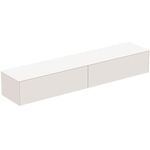 IDS Waschtischplatte CONCA o Auss 2387x505mm a Nr2019 weiß matt IDEAL STANDARD