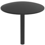 IDS Ablaufdeckel DEA rund schwarz matt IDEAL STANDARD