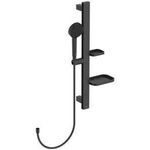 IDS Brausekombination mit 2F-Handbrause und 2 Ablagen silk bla IDEAL STANDARD