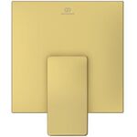 IDS Einhebel-Brausearmatur CHECK UP Bausatz 2 für Wandeinbau brushed gold IDEAL STANDARD