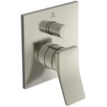 IDS Einhebel-Badearmatur CHECK UP Bausatz 2 für Wandeinbau silver storm IDEAL STANDARD