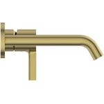 IDS Einhebel-Wandwaschtischarmatur JOY Baus. 2 Ala 180mm rd Ros brushed gold IDEAL STANDARD