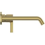 IDS Einhebel-Wandwaschtischarmatur JOY Baus. 2 Ala 22cm rd Rosette brushed gold IDEAL STANDARD