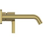 IDS Einhebel-Wandwaschtischarmatur JOY Baus. 2 Ala 180mm eck Ros brushed gold IDEAL STANDARD
