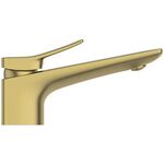 IDS Einhebel-Waschtischarmatur CHECK ohne Ablaufgarnitur brushed gold IDEAL STANDARD