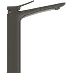 IDS Einhebel-Waschtischarmatur CHECK verl. So o Ablaufgarnitur magnetic grey IDEAL STANDARD