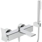IDS Einhebel-Badearmatur CHECK AP, DN 15, mit Brause-Set chrom IDEAL STANDARD