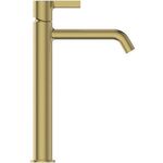 IDS Waschtischarmatur JOY m verläng. So o Ablgrt brushed gold IDEAL STANDARD