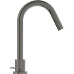 IDS 3-Loch-Waschtischarmatur JOY Ausldg 127mm m AG magnetic grey IDEAL STANDARD