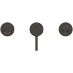 IDS 3-Loch-Badearmatur JOY ohne Auslauf magnetic grey IDEAL STANDARD