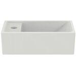IDS Handwaschbecken EUROVIT PLUS Hahnbank links, 370x201x120mm weiß IDEAL STANDARD