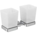 IDS Mundglas IOM CUBE doppelt aus sat. Glas mit Halter ch IDEAL STANDARD