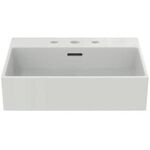 IDS Waschtisch EXTRA m ÜL 3 HL geschliffen 500x450x150mm weiß IDEAL STANDARD