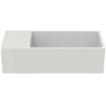 IDS Handwaschbecken EXTRA Abl. li o HL geschli 450x250x150mm weiß IDEAL STANDARD