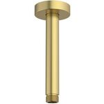 IDS Deckenanschluss IDEALRAIN 150mm brushed gold IDEAL STANDARD