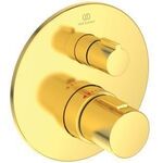 IDS Einzelthermostat CERATHERM T100 UP-Bausatz 2 brushed gold IDEAL STANDARD